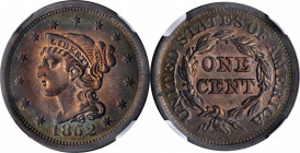 Braided Hair Cent

1852 Braided Hair Cent. Unc Details--Altered Color (NGC).

PCGS# 1898. NGC ID: 226J.

Estimate: $160