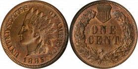 Indian Cent

1885 Indian Cent. MS-65 BN (NGC).

PCGS# 2151. NGC ID: 228C.

Estimate: $280