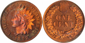 Indian Cent

1892 Indian Cent. Proof-64 RD (PCGS).

PCGS# 2365. NGC ID: 22AE.

Estimate: $300