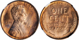 Lincoln Cent

1909 Lincoln Cent. V.D.B. MS-65 RB (NGC).

PCGS# 2424. NGC ID: 22AZ.

Estimate: $75