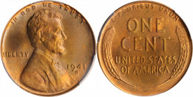 Lincoln Cent

1941-D Lincoln Cent. MS-67+ RB (PCGS). CAC.

PCGS# 2697. NGC ID: 22DX.

Estimate: $250