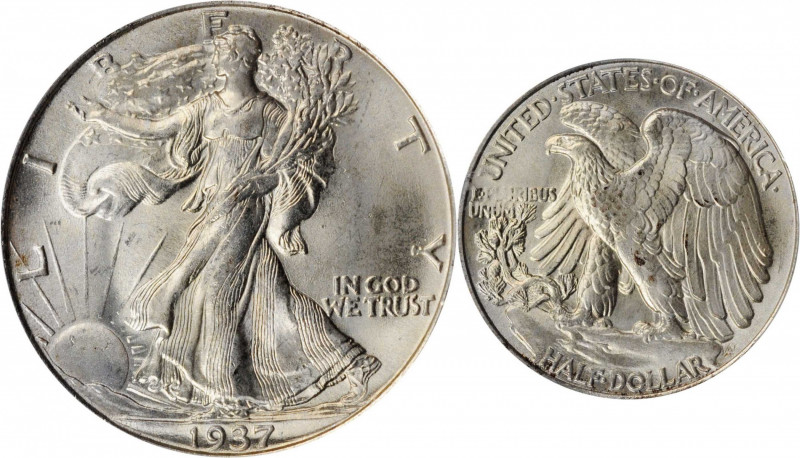 Walking Liberty Half Dollar

1937 Walking Liberty Half Dollar. MS-65 (PCGS).
...