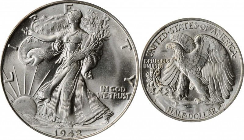 Walking Liberty Half Dollar

1942-S Walking Liberty Half Dollar. MS-65 (PCGS)....