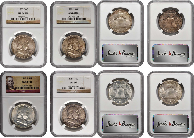 Franklin Half Dollar

Lot of (4) Mint State Franklin Half Dollars. (NGC).

I...