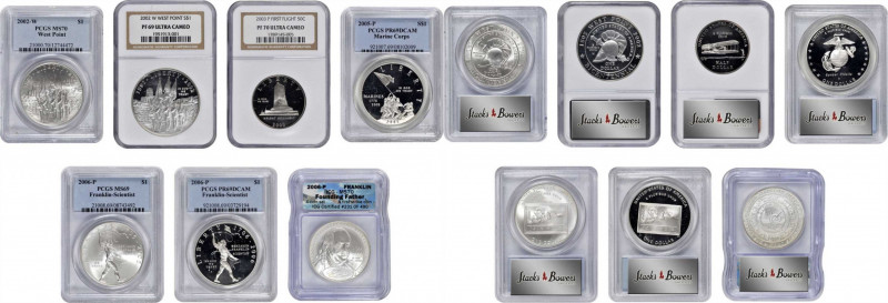 Miscellaneous Modern Commemorative Coins

Lot of (7) Certified Modern Commemor...