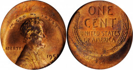 Mint Errors

1952-D Lincoln Cent--Struck 20% Off Center--MS-64 RB (NGC).

Estimate: $100
