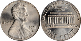 Mint Errors

2001-D Lincoln Cent--Struck on a Dime Planchet--MS-64 (ANACS).

2.25 grams.

Estimate: $100