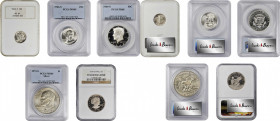 Miscellaneous U.S. Coins

Lot of (5) Certified Modern Type Coins.

Included are: 1945-S Mercury dime, MS-64 (NGC), OH; 1946-S Washington quarter, ...