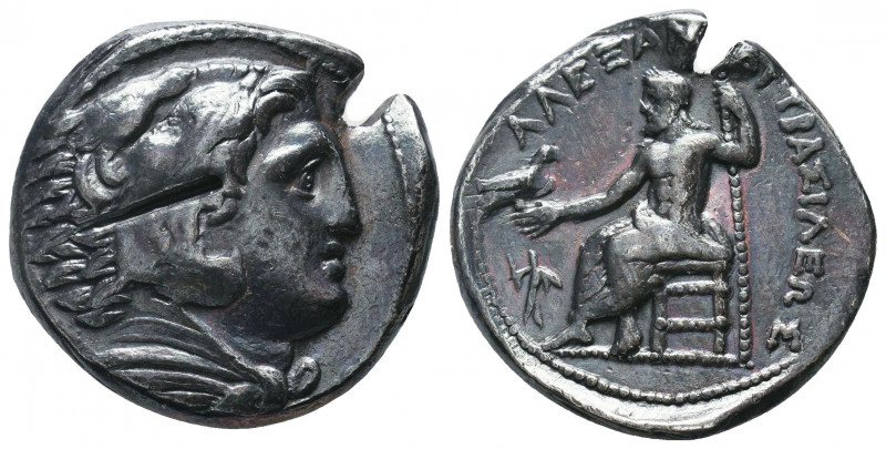 Kings of Macedon. Alexander III 'the Great' (336-323 BC). AR Tetrarachm
Conditi...