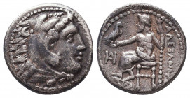 Kings of Macedon. Alexander III 'the Great' (336-323 BC). AR Drachm
Condition: Very Fine

Weight: 4.1 gr
Diameter: 16 mm
