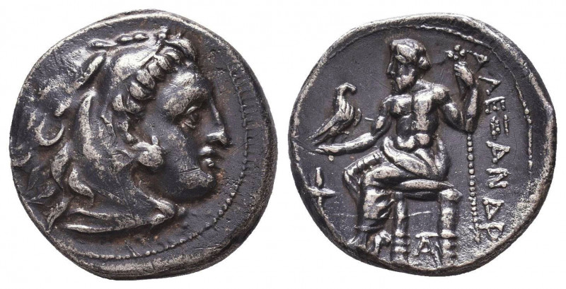 Kings of Macedon. Alexander III 'the Great' (336-323 BC). AR Drachm
Condition: ...