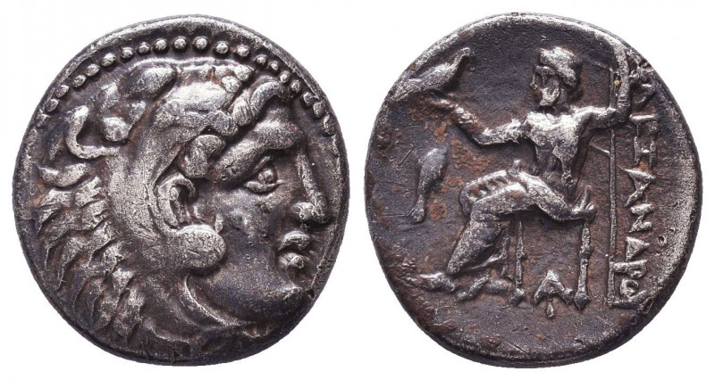 Kings of Macedon. Alexander III 'the Great' (336-323 BC). AR Drachm
Condition: ...