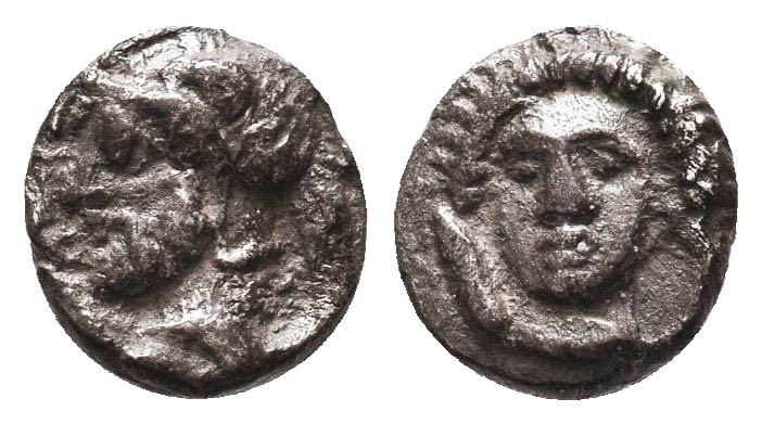 Greek AR Silver Obol, Ca. 350-300 BC. 
Condition: Very Fine

Weight: 0.7 gr
...