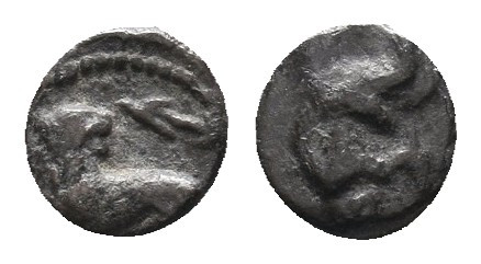 Greek AR Silver Obol, Ca. 350-300 BC. 
Condition: Very Fine

Weight: 0.2 gr
...