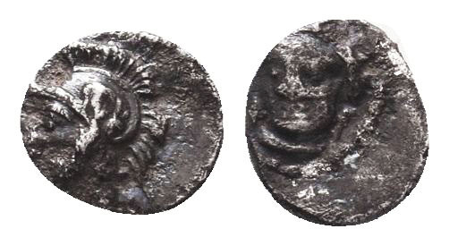 Greek AR Silver Obol, Ca. 350-300 BC. 
Condition: Very Fine

Weight: 0.1 gr
...