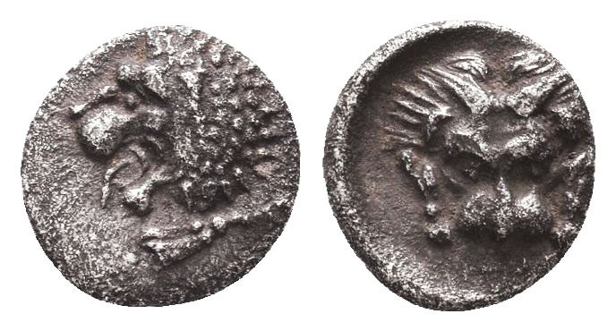 Greek AR Silver Obol, Ca. 350-300 BC. 
Condition: Very Fine

Weight: 0.4 gr
...
