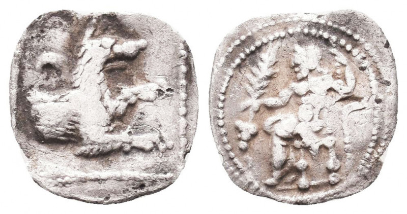 Greek AR Silver Obol, Ca. 350-300 BC. 
Condition: Very Fine

Weight: 0.5 gr
...