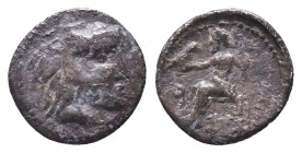 Greek AR Silver Obol, Ca. 350-300 BC. 
Condition: Very Fine

Weight: 0.4 gr
Diameter: 9 mm