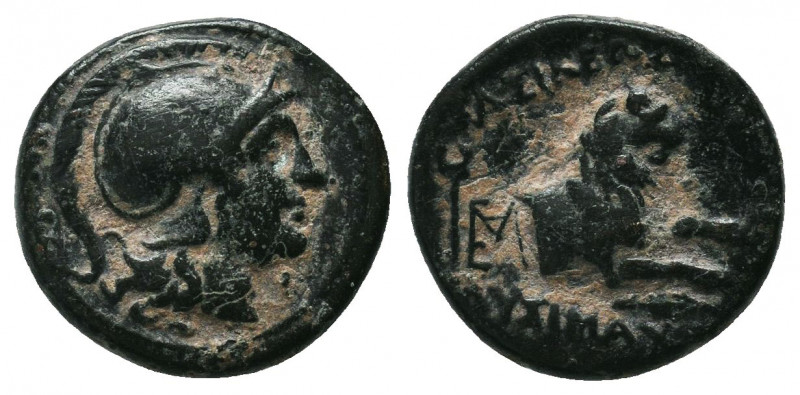 Lysimachus (323-281 BC). Ae
Condition: Very Fine

Weight: 2.5 gr
Diameter: 1...