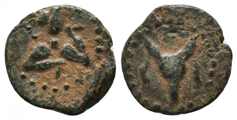 Greek Coins. Ae (1st century BC).
Condition: Very Fine

Weight: 1.6 gr
Diame...