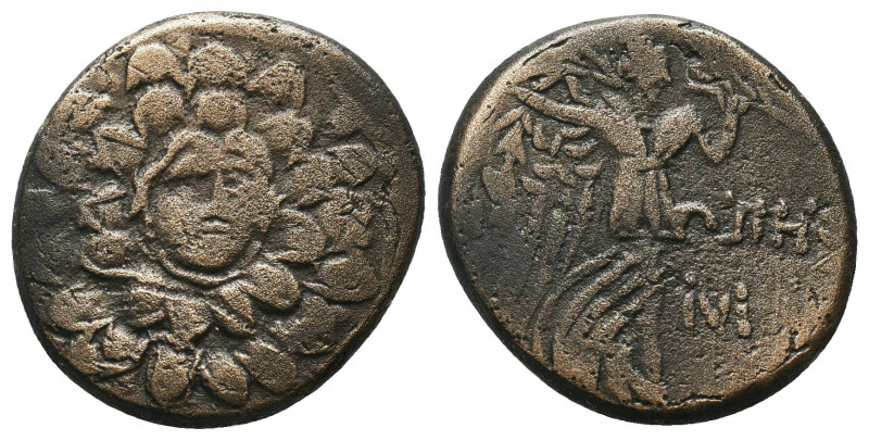 PAPHLAGONIA, Sinope. 100-85 BC. AE 
Condition: Very Fine

Weight: 7.2 gr
Dia...