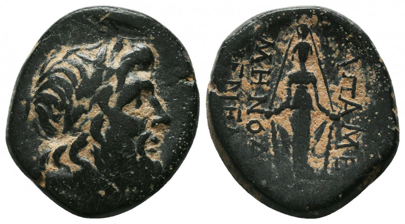 Phrygia. Apamea (Circa 100-50 BC). Ae.
Condition: Very Fine

Weight: 7.4 gr
...