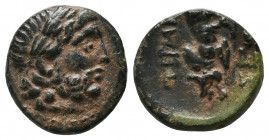 Ionia, Magnesia ad Meandrum. 450-400 B.C. Ae
Condition: Very Fine

Weight: 2.9 gr
Diameter: 13 mm
