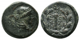 LYDIA. Sardes. Ae (2nd-1st centuries BC).
Condition: Very Fine

Weight: 4.0 gr
Diameter: 15 mm