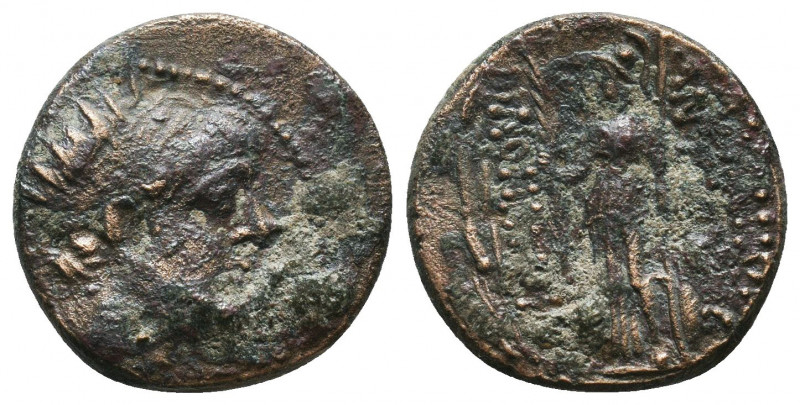 SELEUKID KINGS of SYRIA. 2nd to 1st Century BC. Ae.
Condition: Very Fine

Wei...