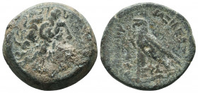 Ptolemaic Kings of Egypt, (246-222 BC). AE 
Condition: Very Fine

Weight: 10.7 gr
Diameter: 23 mm