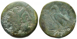 Ptolemaic Kings of Egypt, (246-222 BC). AE 
Condition: Very Fine

Weight: 23.1 gr
Diameter: 29 mm