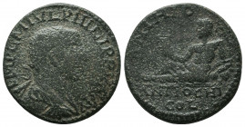 Pisidia, Antioch. Philip I. A.D. 244-249. AE
Condition: Very Fine

Weight: 8.6 gr
Diameter: 24 mm