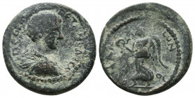 CILICIA, Epiphanea. Geta. As Caesar, AD 198-209. Æ 
Condition: Very Fine

Weight: 6.4 gr
Diameter: 22 mm