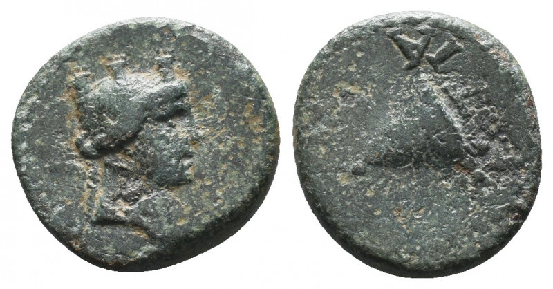 CAPPADOCIA. Caesarea. Pseudo-autonomous. Time of Trajan (98-117). Ae.
Condition...