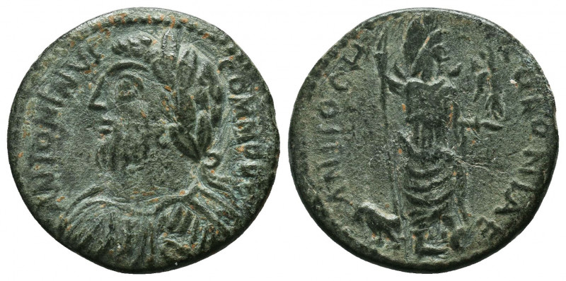 Pisidia. Antioch. Commodus AD 180-192. Bronze Æ
Condition: Very Fine

Weight:...