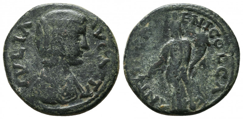 Pisidia. Antioch. Julia Domna. Augusta AD 193-217.
Bronze Æ
Condition: Very Fi...