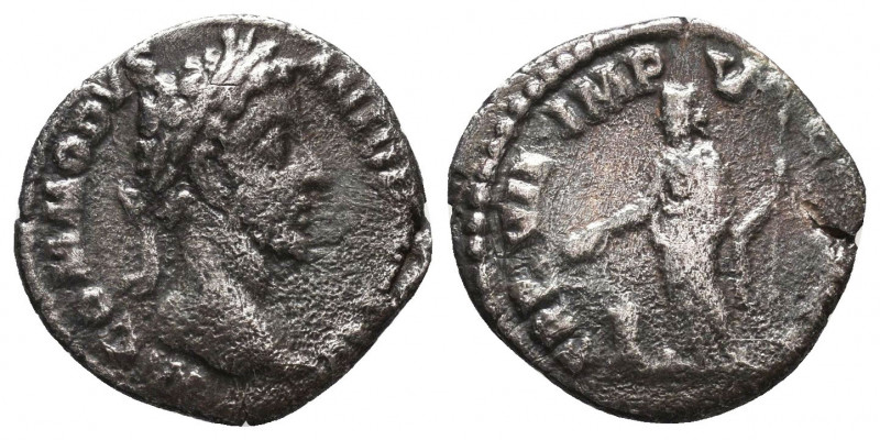 Commodus (177-192 AD). AR Denarius
Condition: Very Fine

Weight: 2.4 gr
Diam...