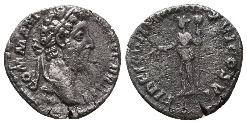 Commodus (177-192 AD). AR Denarius
Condition: Very Fine

Weight: 2.0 gr
Diam...