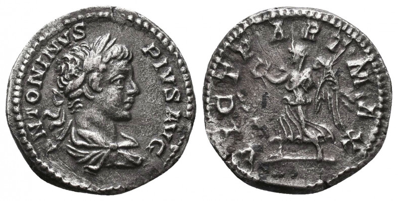 Caracalla. As Caesar, AD 196-198. AR Denarius 
Condition: Very Fine

Weight: ...