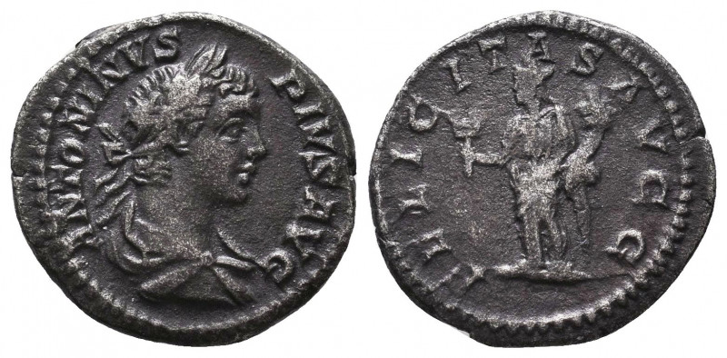 Caracalla. As Caesar, AD 196-198. AR Denarius 
Condition: Very Fine

Weight: ...