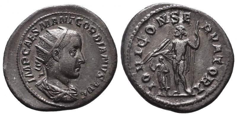 Gordian III AR Antoninianus. Rome, AD 241-243. 
Condition: Very Fine

Weight:...