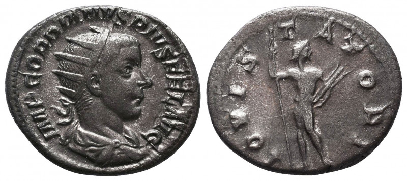 Gordian III AR Antoninianus. Rome, AD 241-243. 
Condition: Very Fine

Weight:...