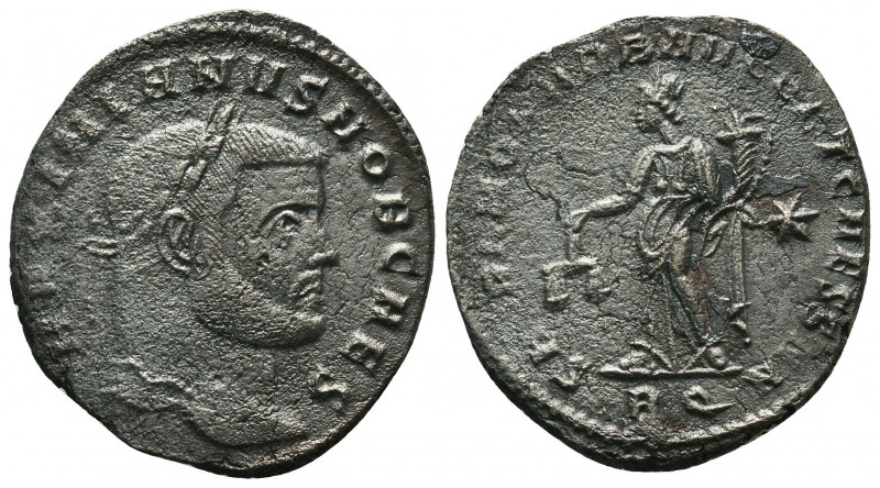 Maximianus (286-305 AD). AE Follis 
Condition: Very Fine

Weight: 6.5 gr
Dia...