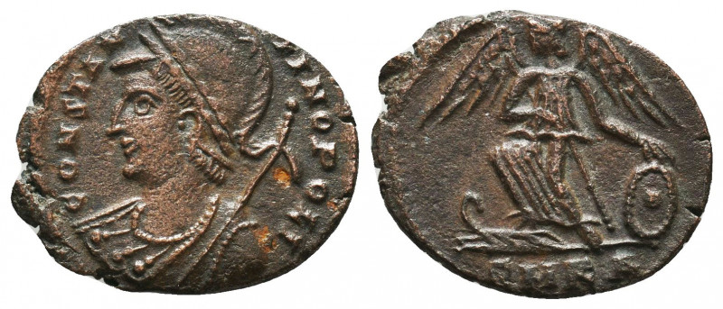 CONSTANTINOPOLIS, 330-340 AD. AE Follis
Condition: Very Fine

Weight: 2.0 gr...