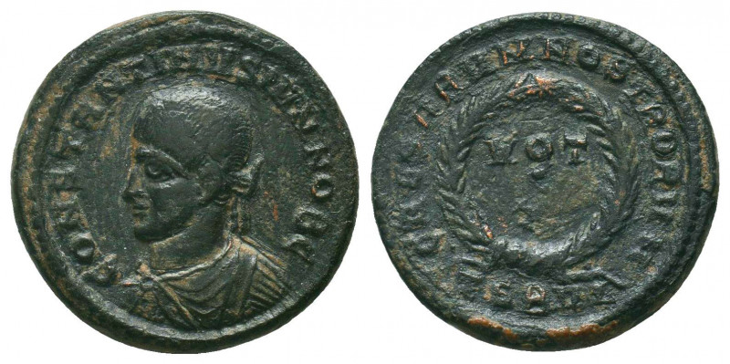 Constantine II AE Follis. AD 318-319.
Condition: Very Fine

Weight: 3.2 gr
D...