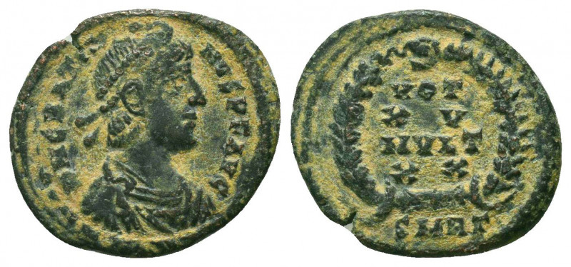 Gratian, AD 367-375, AE 
Condition: Very Fine

Weight: 1.6 gr
Diameter: 17 m...