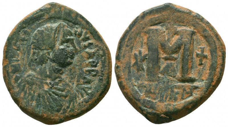 Justin I (518-527), Costantinople, Follis, AE
Condition: Very Fine

Weight: 1...