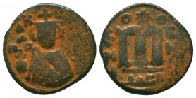 Arab - Byzantine and cut Coins Ae, 7th - 13th Centuries
Condition: Very Fine

Weight: 3.7 gr
Diameter: 19 mm