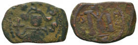 Arab - Byzantine and cut Coins Ae, 7th - 13th Centuries
Condition: Very Fine

Weight: 4.4 gr
Diameter: 24 mm