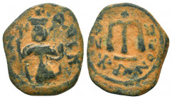 Arab - Byzantine and cut Coins Ae, 7th - 13th Centuries
Condition: Very Fine

Weight: 2.9 gr
Diameter: 17 mm